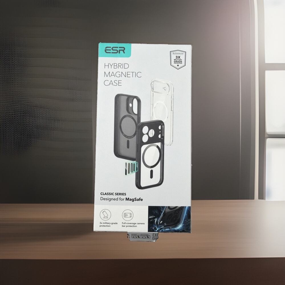 ESR Classic Hybrid Magnetic Case iPhone 17 PRO MAX Camera Control Clear
